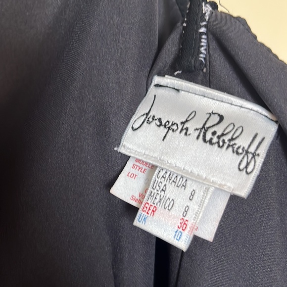 Size 8 designer dress by Joseph Ribkoff. - Picture 4 of 4